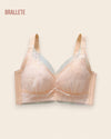 Brasier Longline Modelador con Relleno y Tirantes Ajustables - Brallete Nude Brasier Longline Modelador