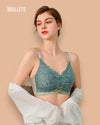 Brasier Bralette de Encaje y Tirantes Ajustables - Brallete Brasier Bralette