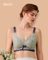 Brasier Bralette de Encaje y Tirantes Ajustables - Brallete Brasier Bralette