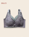 Brasier Longline Modelador con Relleno y Tirantes Ajustables - Brallete Gris Brasier Longline Modelador