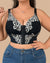 Brasier Longline Modelador Sin Relleno Flor de Lis - Brallete Brasier Longline Modelador