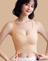 Brasier Top Con Encaje Sin Varillas Violeta - Brallete Brasier Top