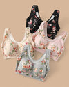 Brasier Top Sin Varillas Con Relleno - Brallete Brasier Top