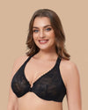 Brasier Racerback Con Encaje Cierre Delantero Aubretia - Brallete Brasier Racerback