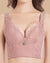 Brasier Longline Push-Up Sin Relleno Flor de Cerezo - Brallete Brasier Push-Up