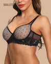 Brasier Bralette Transparente Sin Relleno Viburno - Brallete Brasier Bralette