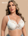 Brasier Bralette Push-Up De Encaje Clemencia - Brallete Brasier Push-Up