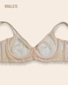 Brasier Bralette Transparente Sin Relleno Viburno - Brallete Brasier Bralette