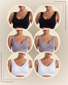 Brasier Top con Copa Removible Mariva - Kit de 6 Piezas 10 Brasier Top