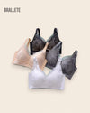 Brasier Longline Modelador con Relleno y Tirantes Ajustables - Brallete Brasier Longline Modelador