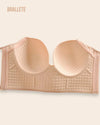 Brasier Longline Modelador sin Varillas y con Relleno - Brallete Brasier Longline Modelador
