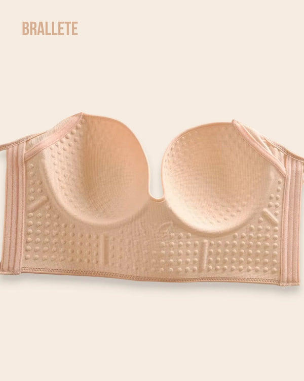 Brasier Longline Modelador sin Varillas y con Relleno - Brallete Brasier Longline Modelador