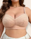 Brasier Bralette Push-Up Con Relleno Clemencia - Brallete Beige Brasier Push-Up
