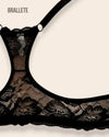 Brasier Bralette Push-Up Cierre Frontal Crocus - Brallete Brasier Push-Up