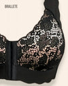 Brasier Longline Sin Varillas Con Encaje Erica - Brallete Brasier Bralette