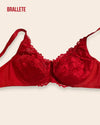 Brasier Bralette Push-Up Sin Relleno Calatea - Brallete Brasier Bralette