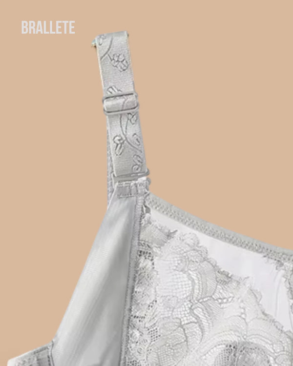 Brasier Bralette de Encaje Sin Relleno - Brallete Brasier Bralette