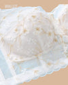 Brasier Bralette Blanco Sin Varillas de Algodón - Brallete Brasier Bralette