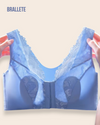 Brasier Bralette Sin Varillas Y Alto Soporte Geranio - ¡Compra 1 y Lleva 2! Brasier Bralette