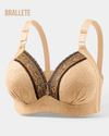 Brasier Bralette Push-Up sin Relleno Sin Varillas Nude Brasier Bralette