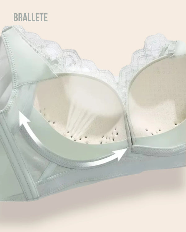Brasier Longline de Encaje con Relleno Fino Lirio – ¡Compra 1 y Llévate 2! Brasier Longline