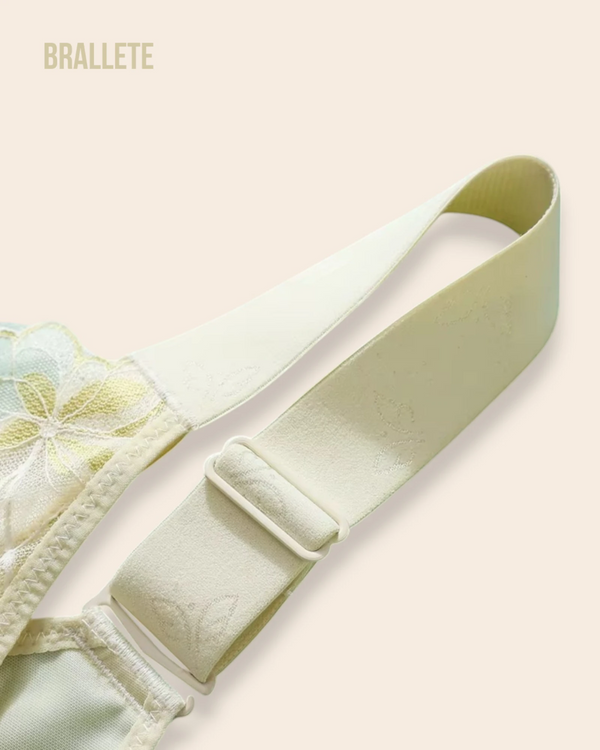Brasier Longline de Encaje con Relleno Fino y Alto Soporte – Brallete Brasier Longline