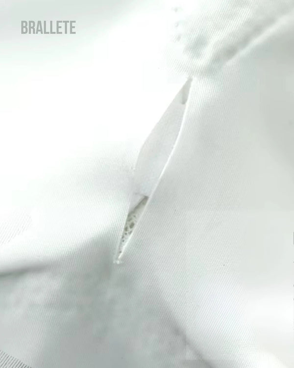 Brasier Top Con Encaje Sin Varillas Violeta - Brallete Brasier Top