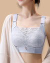 Brasier Longline Sin Varillas con Encaje - Brallete Brasier Longline