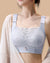 Brasier Longline Sin Varillas con Encaje - Brallete Brasier Longline
