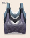 Brasier Top Sin Varillas Lavanda – Compre 2 y Lleve 3 Azul + Negro + Gris Brasier Top