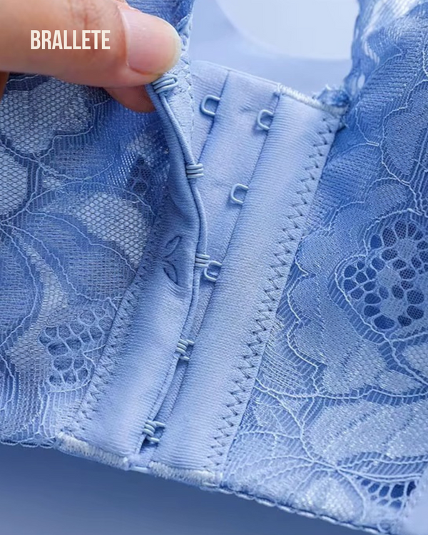 Brasier Bralette Sin Varillas Y Alto Soporte Geranio - ¡Compra 1 y Lleva 2! Brasier Bralette