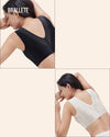 Brasier Sin Costuras y Relleno Removible Petunia ¡Compra 1 y Lleva 2! Negro + Nude Brasier Sin Costuras