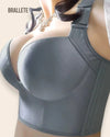 Brasier Longline Modelador sin Varillas y con Relleno - Brallete Gris Brasier Longline Modelador