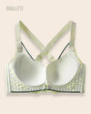 Brasier Bralette Racerback Sin Varillas Con Relleno - Brallete Brasier Bralette