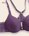 Brasier Push-Up Con Cierre Frontal Florisel - Compra 2 y Lleva 3 Brasier Push-Up