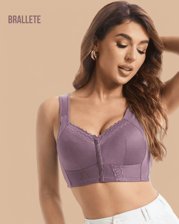 Brasier Quirúrgico con Cierre Frontal y Sin Varillas - ¡Compra uno y llévate dos! Brasier Quirúrgico