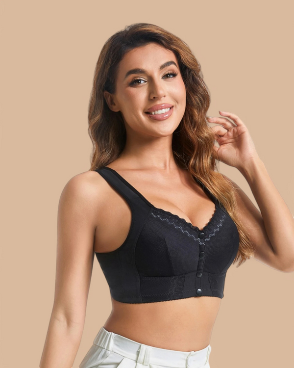 Brasier Quirúrgico con Cierre Frontal y Sin Varillas - ¡Compra uno y llévate dos! Brasier Quirúrgico