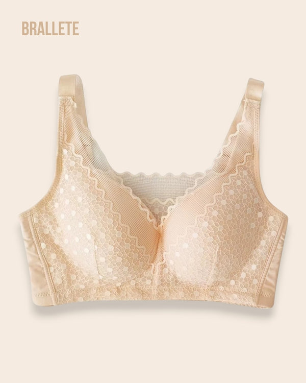 Brasier Post Mastectomía Sin Varillas de Algodón - Brallete Nude Brasier Quirúrgico