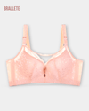 Brasier Push-Up con Varillas y Cierre Trasero | Brallete Brasier Push-Up