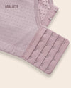 Brasier Longline Modelador con Encaje y Ajuste Perfecto - Brallete Brasier Longline Modelador