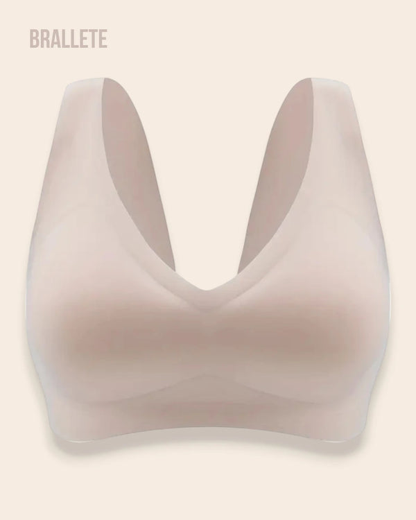 Brasier Bralette Sin Varillas Sin Costuras Flor de Nube - Brallete Brasier Bralette