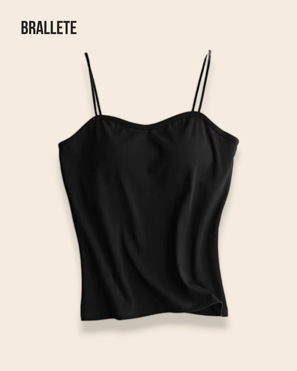 Regata Con Brasier Interno Roma – Brallete Negro Regata