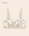 Brasier Bralette Push-Up con Varillas y Relleno Fino - Brallete Nude Brasier Bralette