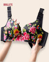 Brasier Bralette Plus-Size Con Relleno Macio - Brallete Brasier Plus-Size