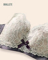 Brasier Bralette de Encaje y Tirantes Ajustables - Brallete Brasier Bralette