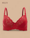 Brasier Bralette Push-Up Sin Relleno Tamarinda - Brallete Rojo D Brasier Push-Up