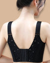 Brasier Longline Sin Varillas con Encaje - Brallete Brasier Longline