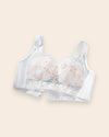 Brasier Bralette Blanco Sin Varillas de Algodón - Brallete 42 95 Brasier Bralette