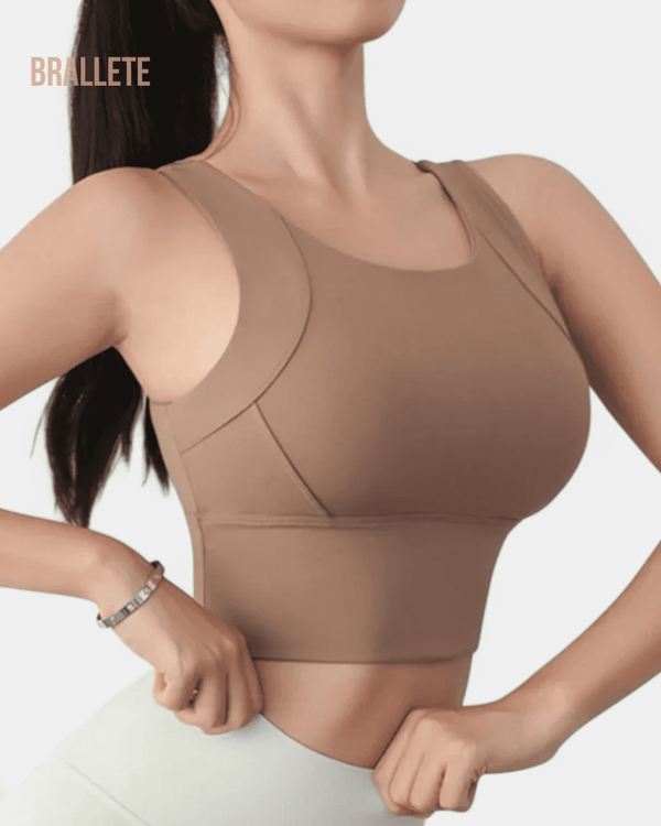 Brasier Deportivo con Relleno y Sin Varillas | Brallete Nude Brasier Deportivo