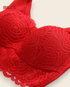 Brasier Longline Plus Size con Encaje - Brallete Brasier Longline